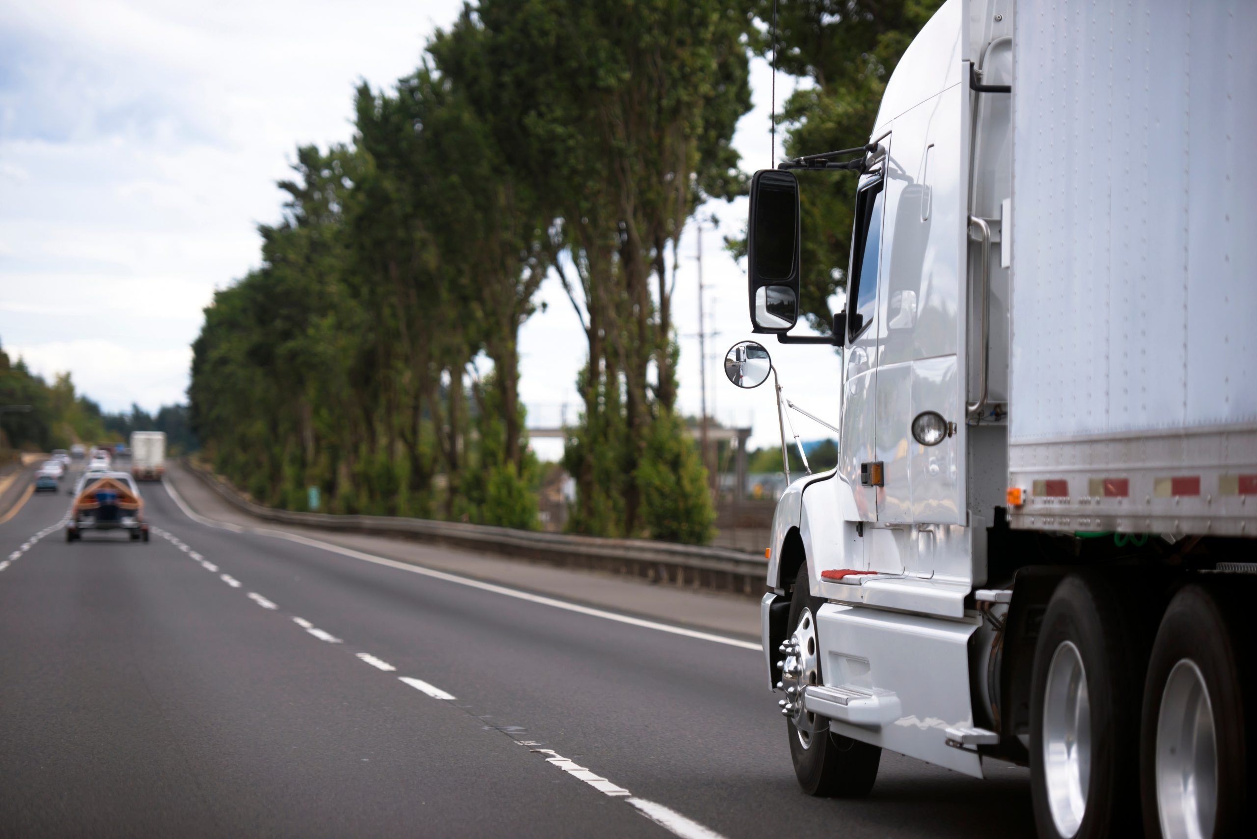 white truck