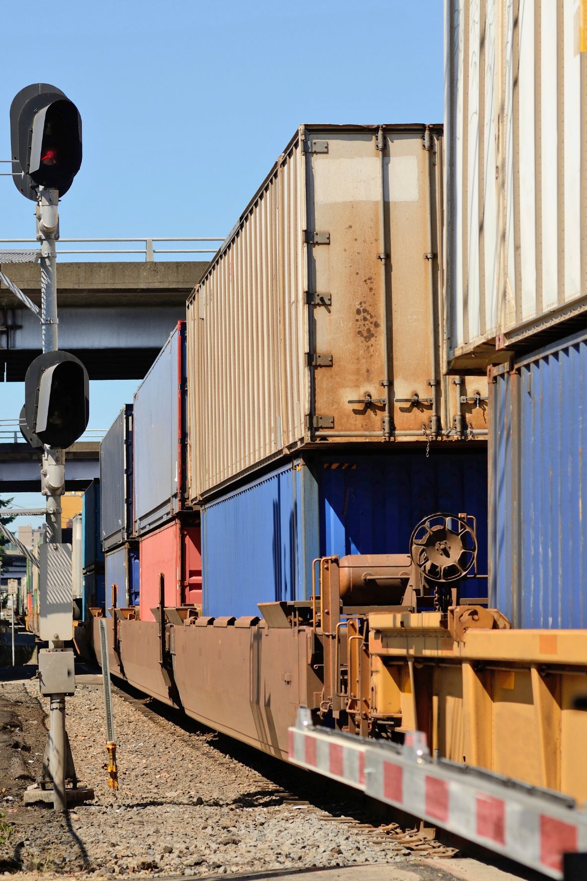 Cargo on trains