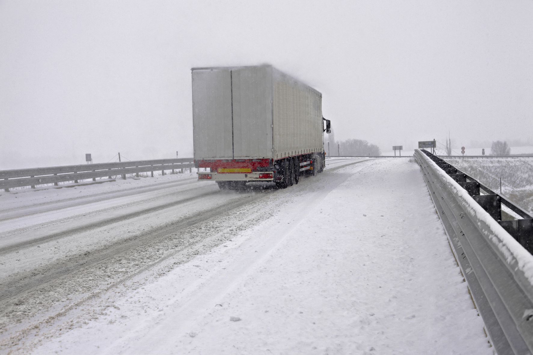 Snow Trucking Delays